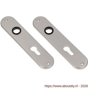 Ami 200/1/7 langschild aluminium profielcilinder PC 55 F1 - A10900615 - afbeelding 1