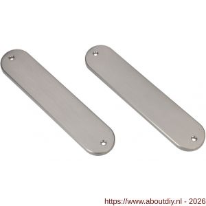Ami 200/1/7 langschild aluminium Archi Design geheel blind Irox - A10900698 - afbeelding 1