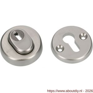 Ami VHB rond rozet veiligheidsrozet SKG*** Archi Design rond VHB rozet rond 60/15 buiten kerntrek KT en binnen profielcilinder PC Irox deurdikte 38-42 mm - A10901546 - afbeelding 1