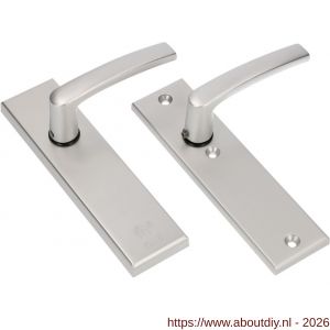 Ami VHB 193/50 veiligheidskortschild SKG*** VHB 193/50 buiten en binnen blind met deurkruk 332 F1 deurdikte 38-42 mm - A10901343 - afbeelding 1