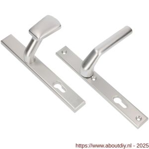 Ami VHB 251/32-166-379 veiligheids Rotaveer knop-kruk smalschildgarnituur SKG** VHB 251/32 blind knop 166 links F1 en deurkruk 379 ROTA 251/32 blind deurdikte 53-57 mm - A10901755 - afbeelding 1