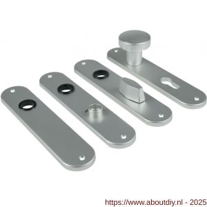 Ami 200/1/7 langschild aluminium Archi Design blind Irox - A10900693 - afbeelding 1
