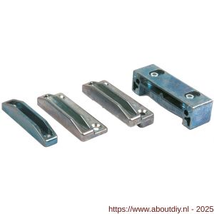 Ami sluitplaat tochtprofiel Zamac - A10901685 - afbeelding 1