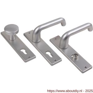 Ami KS 178/43-386 kruk-kruk garnituur deurkruk 386 Rota kortschild 178/43 blind F1 - A10900117 - afbeelding 1