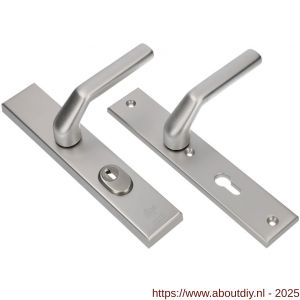 Ami VHB 251/15-379 KT veiligheids Rotaveer kruk-kruk langschildgarnituur SKG*** kerntrekbeveiliging VHB 251/50/15 KT 55 Rota kruk 379 profielcilinder PC 55 F1 deurdikte 38-42 mm - A10901232 - afbeelding 1