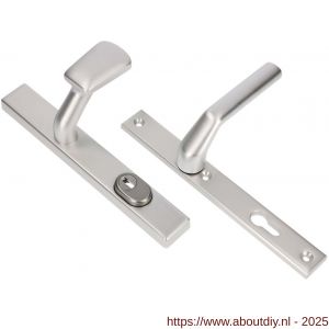 Ami VHB 251/37-166 KT veiligheids Rotaveer knop-kruk smalschildgarnituur SKG*** kerntrekbeveiliging VHB 251/37 KT 72 knop 166 links F1 en deurkruk 379 Rota 251/32 profielcilinder PC 72 deurdikte 53-57 mm - A10901611 - afbeelding 1