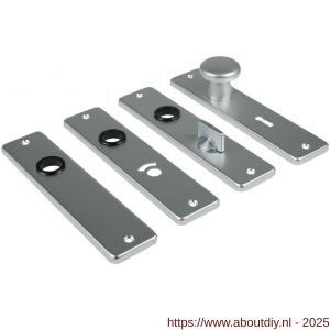 Ami 180/41 RH kortschild aluminium rondhoek blind F1 - A10900552 - afbeelding 1