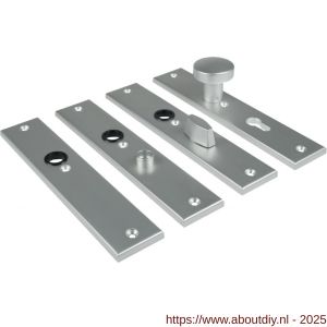 Ami 251/50/8 knoplangschild aluminium knop 169/50 vast langschild 251/50/8 blind R6,5 F1 - A10900760 - afbeelding 1