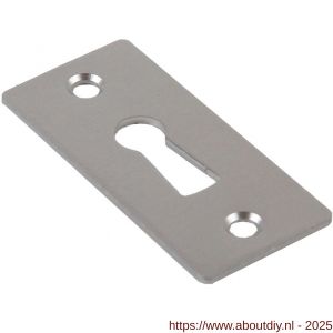 Ami 4 vlak sleutelrozet aluminium afdekplaatje sleutelgat F1 - A10900486 - afbeelding 1