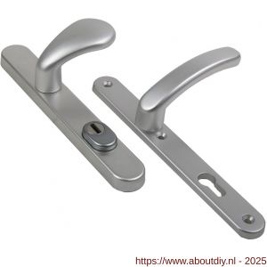 Ami VHB 257/37/2-173- 378 KT veiligheids Rotaveer kruk-kruk smalschildgarnituur SKG*** kerntrekbeveiliging Archi Design VHB knop 173 Rota 257/37/2 KT 72 Irox en deurkruk 378 Rota 257/32/2 profielcilinder PC 72 deurdikte 53-57 mm - A10901642 - afbeelding 1