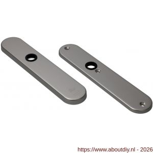 Ami VHB 250/50/1 veiligheidslangschild SKG*** ovaal VHB 250/50/1 buiten en binnen blind F1 deurdikte 38-42 mm - A10900907 - afbeelding 1