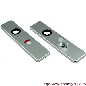 Ami 185/44 Klik kortschild aluminium toilet- en badkamersluiting WC 8/55 F1 - A10900599 - afbeelding 3