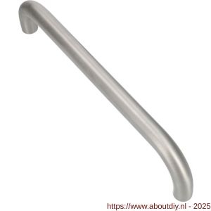 Ami 350 handgreep enkelgebogen Archi Design 350 mm M6 Irox deurdikte 38-61 mm - A10900431 - afbeelding 3
