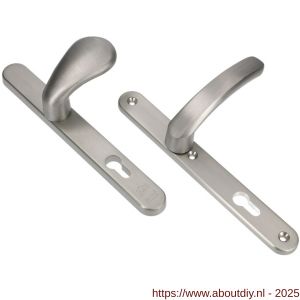 Ami VHB 257/32/2-173-378 veiligheids Rotaveer kruk-kruk smalschildgarnituur SKG** Archi Design ovaal VHB knop 173 Rota 257/32/2 profielcilinder PC 92 Irox en deurkruk 378 Rota 257/32/2 profielcilinder PC 92 deurdikte 53-57 mm - A10901610 - afbeelding 3