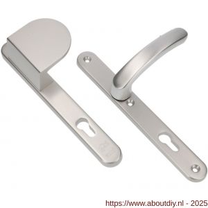 Ami VHB 257/32/2-90/83-378 veiligheids Rotaveer duwer-kruk smalschildgarnituur SKG** ovaal VHB 257/32/2 profielcilinder PC 92 deurduwer 90/83 rechts F1 en deurkruk 378 Rota 257/32/2 profielcilinder PC 92 deurdikte 68-72 mm - A10900852 - afbeelding 3