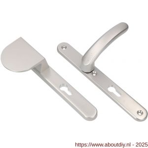 Ami VHB 257/32/2-90/83-378 veiligheids Rotaveer duwer-kruk smalschildgarnituur SKG** ovaal VHB 257/32/2 profielcilinder PC 55 deurduwer 90/83 links F1 en deurkruk 378 Rota 257/32/2 profielcilinder PC 55 deurdikte 53-57 mm - A10900849 - afbeelding 3