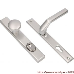 Ami VHB 251/37-169/50 KT veiligheids Rotaveer knop-kruk smalschildgarnituur SKG*** kerntrekbeveiliging VHB 251/37 KT 72 knop 169/50 F1 en deurkruk 379 Rota 251/32 profielcilinder PC 72 deurdikte 53-57 mm - A10901615 - afbeelding 1