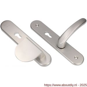 Ami VHB 250/50/1-90/83-378 senioren veiligheids Rotaveer duwer-kruk langschildgarnituur SKG** ovaal omkeer VHB 250/50/1 profielcilinder PC 72 omkeer deurduwer 90/83 links F1 en deurkruk 378 Rota profielcilinder PC 72 omkeer - A10900808 - afbeelding 3