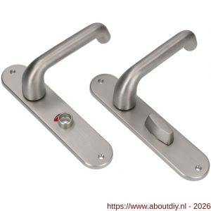 Ami 200/1/7-386 kruk-kruk garnituur Archi-Design deurkruk 386 Rota WC 8/78 deurdikte 38-42 mm - A10901728 - afbeelding 3