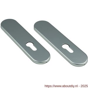 Ami 177/1 Klik kortschild aluminium zonder krukgat profielcilinder PC 72 F1 - A10900532 - afbeelding 4