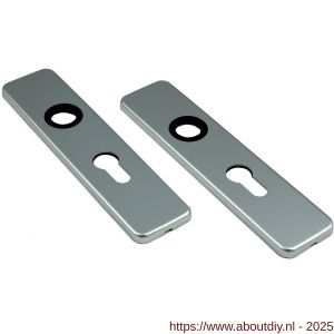 Ami 185/44 Klik kortschild aluminium zonder krukgat profielcilinder PC 72 F1 - A10900597 - afbeelding 4