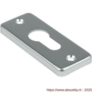 Ami 4 RH cilinderrozet aluminium rechthoek profielcilinder PC F1 - A10900457 - afbeelding 4