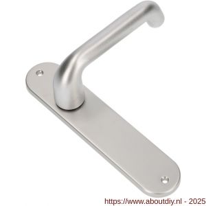 Ami LS 200/1/7-386 kruk-kruk garnituur deurkruk 386 Rota langschild 200/1/7 blind F1 - A10900121 - afbeelding 4