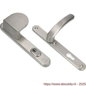 Ami VHB 257/37/15-90/83-378 KT veiligheids Rotaveer duwer-kruk smalschildgarnituur SKG*** kerntrekbeveiliging Archi Design VHB 257/37/2 KT 92 deurduwer 90/83 rechts en deurkruk 378 Rota 257/32/2 profielcilinder PC 92 Irox - A10901034 - afbeelding 4
