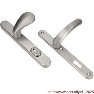 Ami VHB 257/37/2-173- 378 KT veiligheids Rotaveer knop-kruk smalschildgarnituur SKG** Archi Design ovaal VHB 257/37/15 KT 92 knop 173 Varo Irox en deurkruk 378 Rota 257/32/2 profielcilinder PC 92 deurdikte 53-57 mm - A10901604 - afbeelding 4