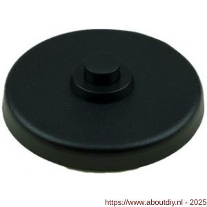 Ami Klik beldrukker aluminium rond zwart - A10900012 - afbeelding 4