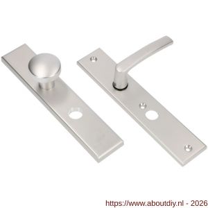 Ami VHB 251/50-169/50 veiligheidsvoordeur-knoplangschildgarnituur SKG*** VHB 251/50 knop 169/50 buiten binnen RC 22,5-73.5 en deurkruk 332 F2 deurdikte 38-42 mm - A10901085 - afbeelding 4
