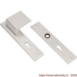 Ami VHB 251/50-90/80 veiligheidsvoordeur-duwerlangschildgarnituur SKG*** VHB 251/50 deurduwer 90/80 rechts profielcilinder PC 72 en zonder deurkruk F1 deurdikte 53-57 mm - A10900981 - afbeelding 4