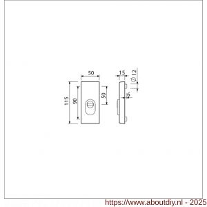 Ami VHB 115/50/15 KT veiligheidsrozet SKG*** kerntrekbeveiliging buitenrozet 115/15 KT F1 - A10901543 - afbeelding 6