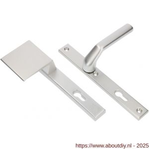 Ami VHB 251/32-90/80-379 veiligheids Rotaveer duwer-kruk smalschildgarnituur SKG** VHB 251/32 profielcilinder PC 92 deurduwer 90/80 links F1 en deurkruk 379 Rota 251/32 profielcilinder PC 92 deurdikte 53-57 mm - A10900822 - afbeelding 4