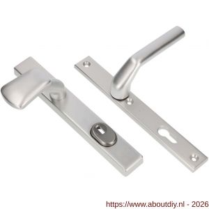 Ami VHB 251/37-166 KT veiligheids Rotaveer knop-kruk smalschildgarnituur SKG*** kerntrekbeveiliging VHB 251/37 KT 72 knop 166 links F1 en deurkruk 379 Rota 251/32 profielcilinder PC 72 deurdikte 53-57 mm - A10901611 - afbeelding 4