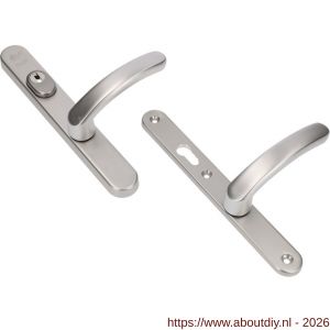 Ami VHB 257/37/2-378 KT veiligheids Rotaveer kruk-kruk smalschildgarnituur SKG*** kerntrekbeveiliging ovaal VHB deurkruk 378 Rota 257/37/2 KT 92 omkeer F1 deurdikte 53-57 mm - A10901658 - afbeelding 4