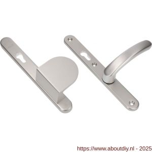 Ami VHB 257/32/2-90/83-378 veiligheids Rotaveer duwer-kruk smalschildgarnituur SKG** ovaal VHB 257/32/2 profielcilinder PC 92 omkeer 90/83 rechts en deurkruk 378 Rota Fuhr 869 deurdikte 53-57 mm - A10900857 - afbeelding 4