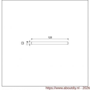 Ami deurkruk Quickstift 8x125 mm - A10900254 - afbeelding 3