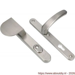 Ami VHB 257/37/15-90/83-378 KT veiligheids Rotaveer duwer-kruk smalschildgarnituur SKG*** kerntrekbeveiliging Archi Design VHB 257/37/2 kerntrek KT 92 deurduwer 90/83 links en deurkruk 378 Rota 257/32/2 profielcilinder PC 92 - A10901033 - afbeelding 1