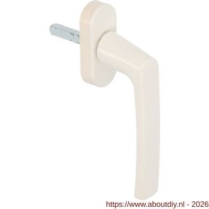 Ami 810 draai-kiep raamgreep aluminium 7x40 mm wit RAL ovaal 9010 - A10901691 - afbeelding 1