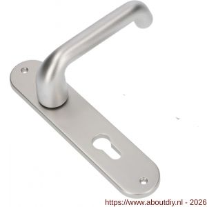 Ami 200/1/7-386 kruk-kruk garnituur deurkruk 386 Rota langschild 200/1/7 profielcilinder PC 55 Irox Archi Design - A10900108 - afbeelding 1