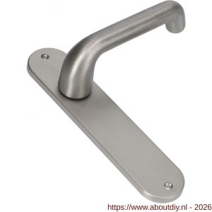 Ami 200/1/7-386 kruk-kruk garnituur deurkruk 386 Rota langschild 200/1/7 blind Irox Archi Design - A10900106 - afbeelding 1