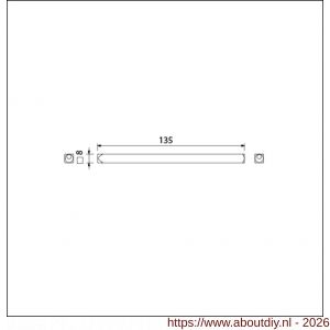 Ami dubbele Quickstift 8x135 mm deurdikte 62-77 mm - A10900258 - afbeelding 2