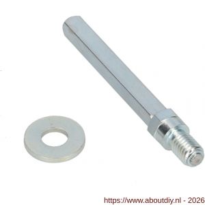 Ami deurbeslag gelagerde wissel Quickstift 8x100 mm (8x83) - A10900241 - afbeelding 1