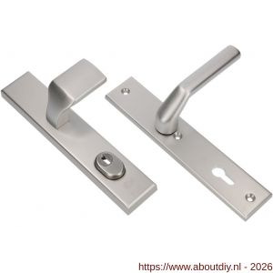 Ami VHB 251/15-144-379 KT veiligheids Rotaveer knop-kruk langschildgarnituur SKG*** kerntrekbeveiliging VHB 251/50/15 knop 144 kerntrek KT 92 en Rota kruk 379 profielcilinder PC 92 F1 deurdikte 38-42 mm - A10901322 - afbeelding 1