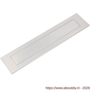 Ami DL binnendraaiende briefplaat met veer aluminium F2 deurdikte 38-42 mm - A10900055 - afbeelding 1