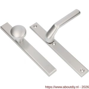 Ami VHB 251/32-169/50-379 veiligheids Rotaveer knop-kruk smalschildgarnituur SKG** VHB 251/32 blind knop 169/50 F1 en deurkruk 379 Rota 251/32 blind deurdikte 53-57 mm - A10900871 - afbeelding 1