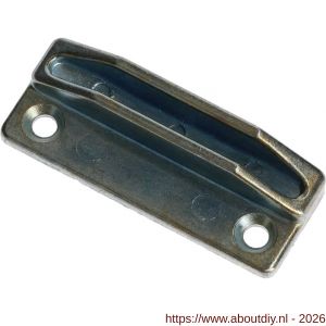 Ami sluitplaat vlak Zamac - A10901686 - afbeelding 1