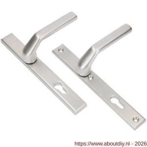 Ami VHB 251/32-379 veiligheids Rotaveer kruk-kruk smalschildgarnituur SKG** VHB deurkruk 379 Rota 251/32 profielcilinder PC 55 F1 en deurkruk 379 Rota 251/32 profielcilinder PC 55 deurdikte 53-57 mm - A10900889 - afbeelding 1