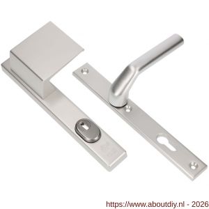 Ami VHB 251/37-90/80 KT veiligheids Rotaveer duwer-kruk smalschildgarnituur SKG*** kerntrekbeveiliging VHB 251/37 kerntrek KT 55 deurduwer 90/80 rechts F1 en deurkruk 379 Rota 251/32 profielcilinder PC 55 deurdikte 53-57 mm - A10901274 - afbeelding 1